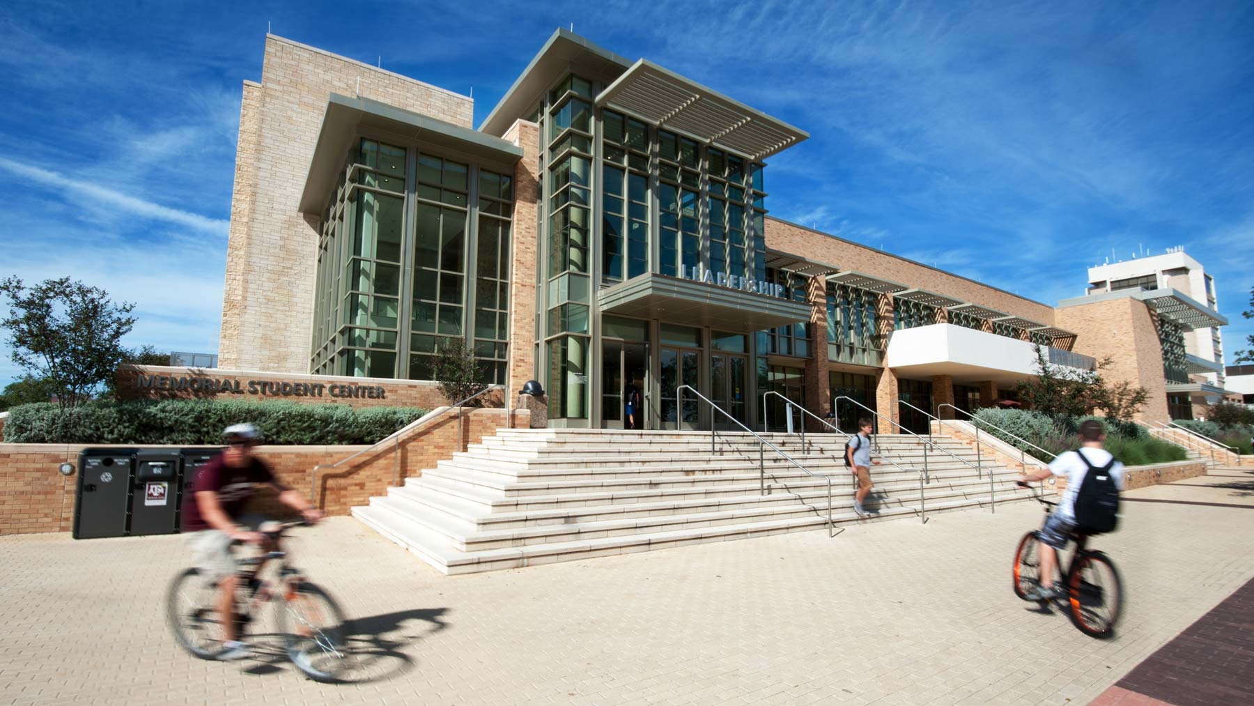 The Memorial Student Center on Texas A&amp;M University campus